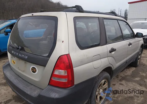 2005 Subaru Forester 2.5X z USA, uszkodzony, nr VIN JF1SG63685G745378